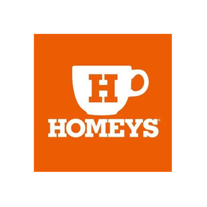 Homeys brand logo for homeys.co.uk
