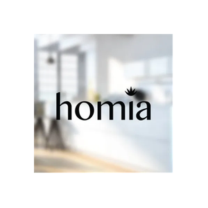 Homia brand logo for homia.us