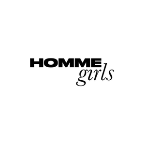 Hommegirls brand logo for hommegirls.com