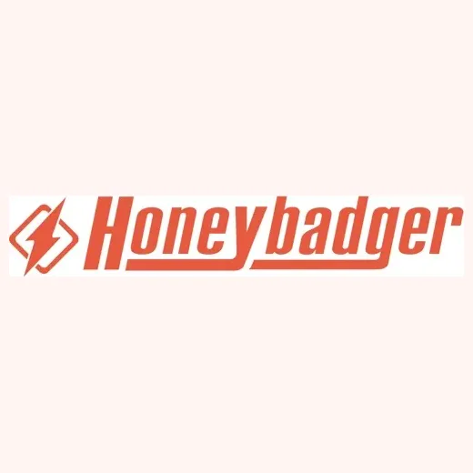 Honey Badger brand logo for honeybadger.io