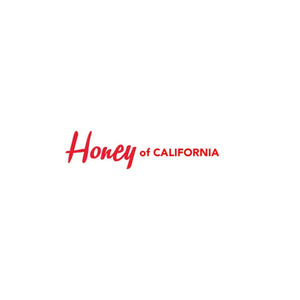 Honey of California brand logo for honeyofcalifornia.com