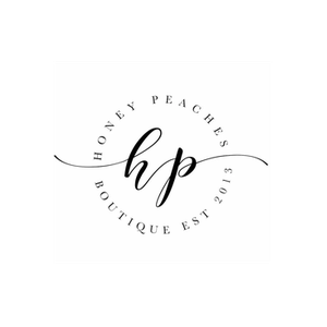 Honey Peaches brand logo for honeypeaches.com
