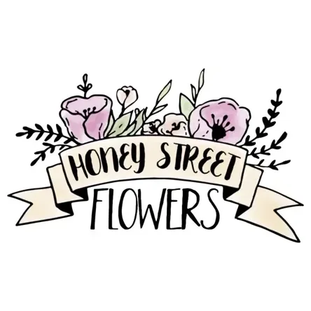 Honey Street Flowers brand logo for honeystreetflowers.com