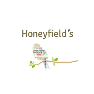 Honeyfields brand logo for honeyfieldswildbird.co.uk