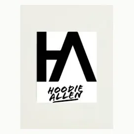 Hoodie Allen brand logo for hoodieallen.com