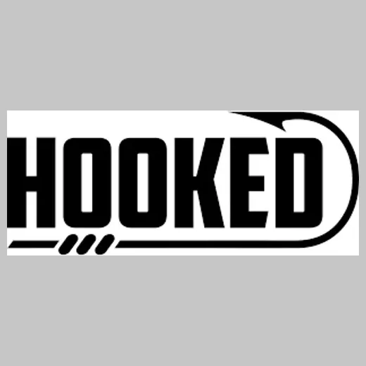 Hooked Coolers brand logo for hookedcoolers.com