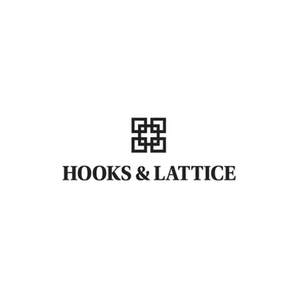 Hooks and Lattice brand logo for hooksandlattice.com