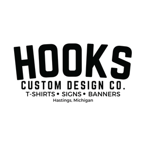 hookscustomdesignco brand logo for hookscustomdesignco.com