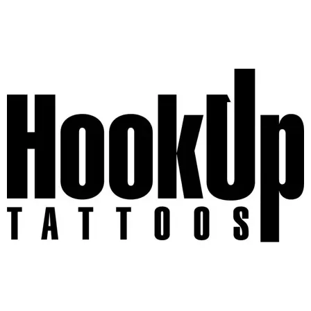 Hookup Tattoos brand logo for hookuptattoos.com