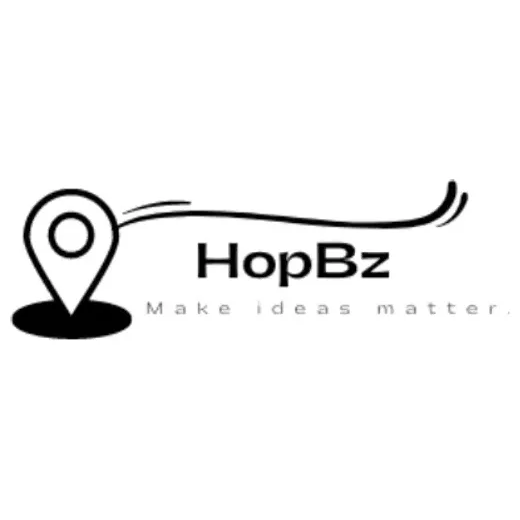 Hop BZ brand logo for hopbz.com