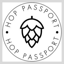 Hop Passport brand logo for hoppassport.com