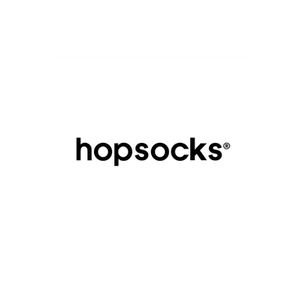 Hop Socks brand logo for hopsocks.co.nz