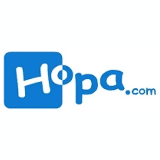 Hopa brand logo for hopa.com