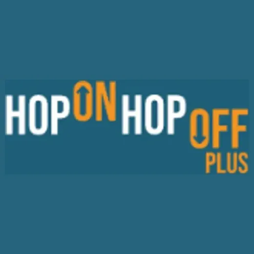 HopOnHopOffPlus brand logo for hoponhopoffplus.com