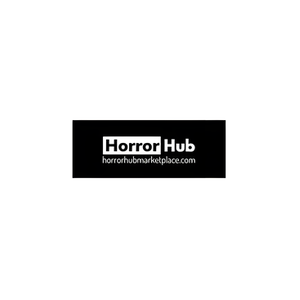 Horror Hub Marketplace brand logo for horrorhubmarketplace.com