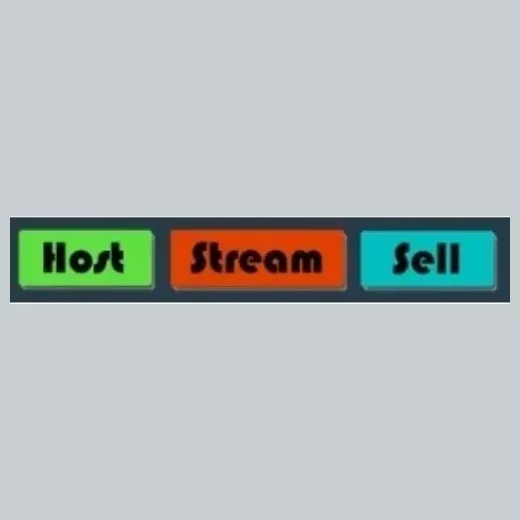 Host Stream Sell brand logo for hoststreamsell.com