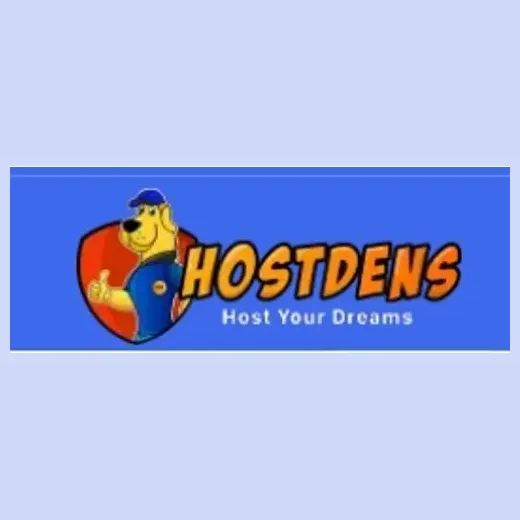 Hostdens brand logo for hostdens.com