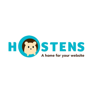 Hostens brand logo for hostens.com