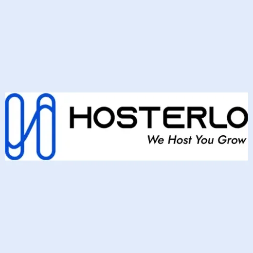 Hosterlo brand logo for hosterlo.com