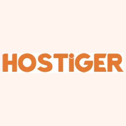 Hostiger brand logo for hostiger.com