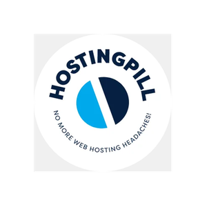 Hosting Pill brand logo for hostingpill.com