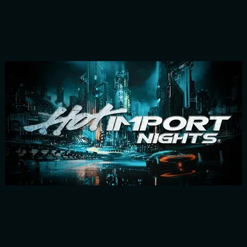 Hot Import Nights brand logo for hotimportnights.com
