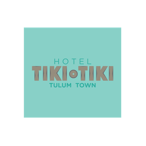 Hotel Tiki Tiki Tulum brand logo for hoteltikitikitulum.com