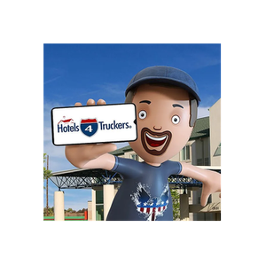 Hotels4Truckers brand logo for hotels4truckers.com