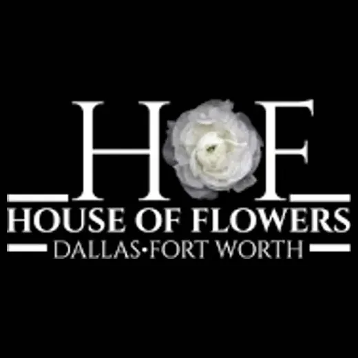 House of Flowers DFW brand logo for houseofflowersdfw.com