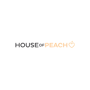 House of Peach brand logo for houseofpeach.com
