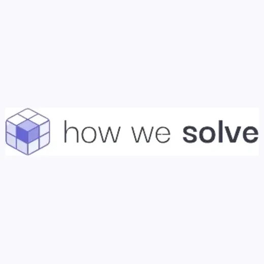 How We Solve brand logo for howwesolve.com