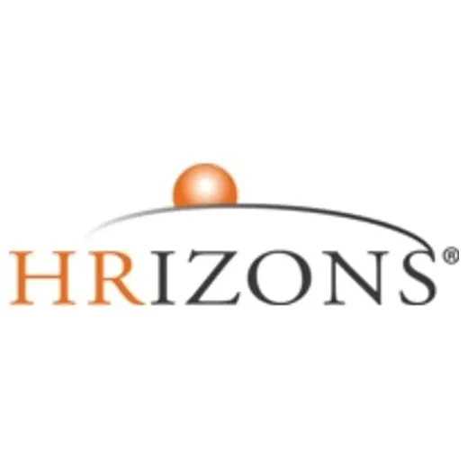 Hrizons brand logo for hrizons.com