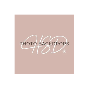 HSD Backdrops brand logo for hsdbackdrops.com