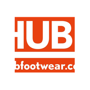 HUB Footwear brand logo for hubfootwear.com