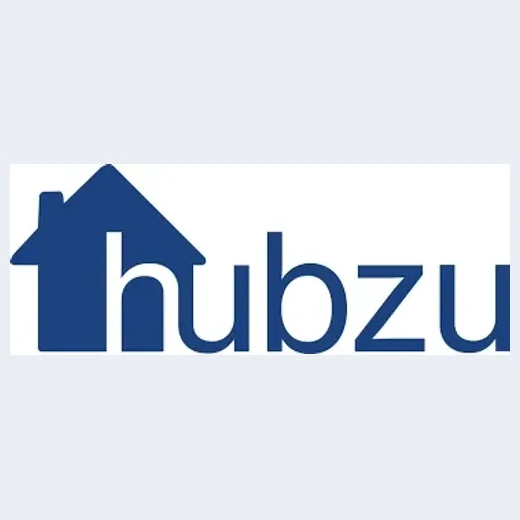 Hubzu brand logo for hubzu.com