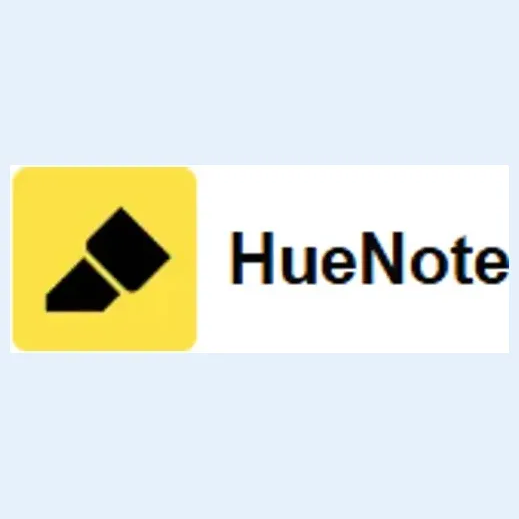 Vercel brand logo for hue-note.vercel.app