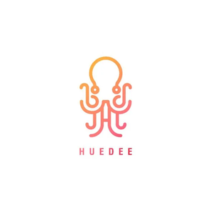 Huedee brand logo for huedee.com