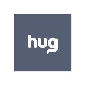 HUG Pet Food brand logo for hugpetfood.co.uk