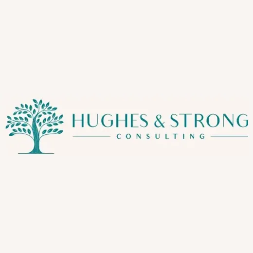 Hughes & Strong brand logo for hughesandstrong.com