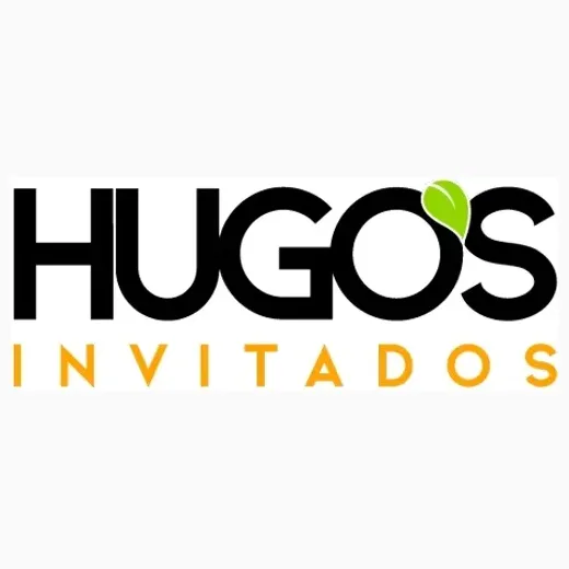 Hugo's Invitados brand logo for hugosinvitados.com