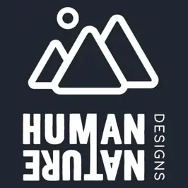 Humanature brand logo for humanaturedesigns.com