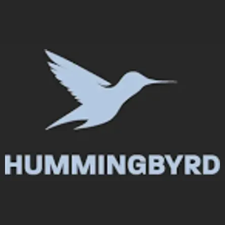 Hummingbyrd brand logo for flyhummingbyrd.com