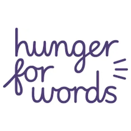 Hunger for Words brand logo for hungerforwords.com