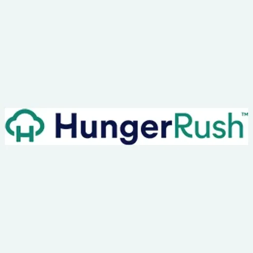 Hunger Rush brand logo for hungerrush.com