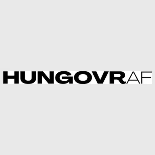 Hungovr AF brand logo for hungovraf.com