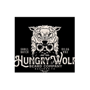 Hungry Wolf Beard Company brand logo for hungrywolfbeardcompany.com