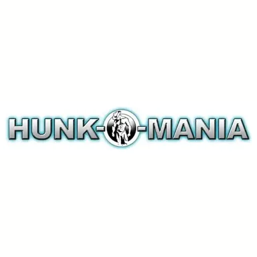 Hunk-O-Mania brand logo for hunk-o-mania.com