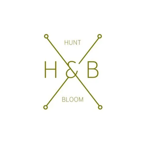 Hunt & Bloom brand logo for huntandbloom.com