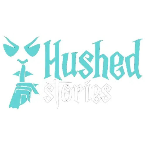 hushedstories brand logo for hushedstories.com