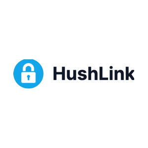 hushlink brand logo for hushlink.me